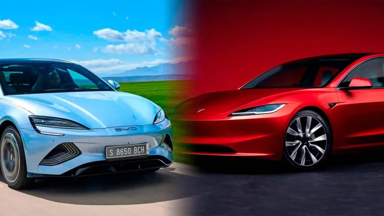 Tesla Model 3 vs BYD Seal