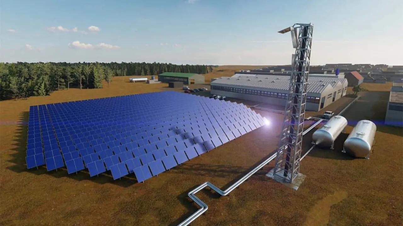 Planta energ&eacute;tica h&iacute;brida BlueSolar (Espa&ntilde;a)