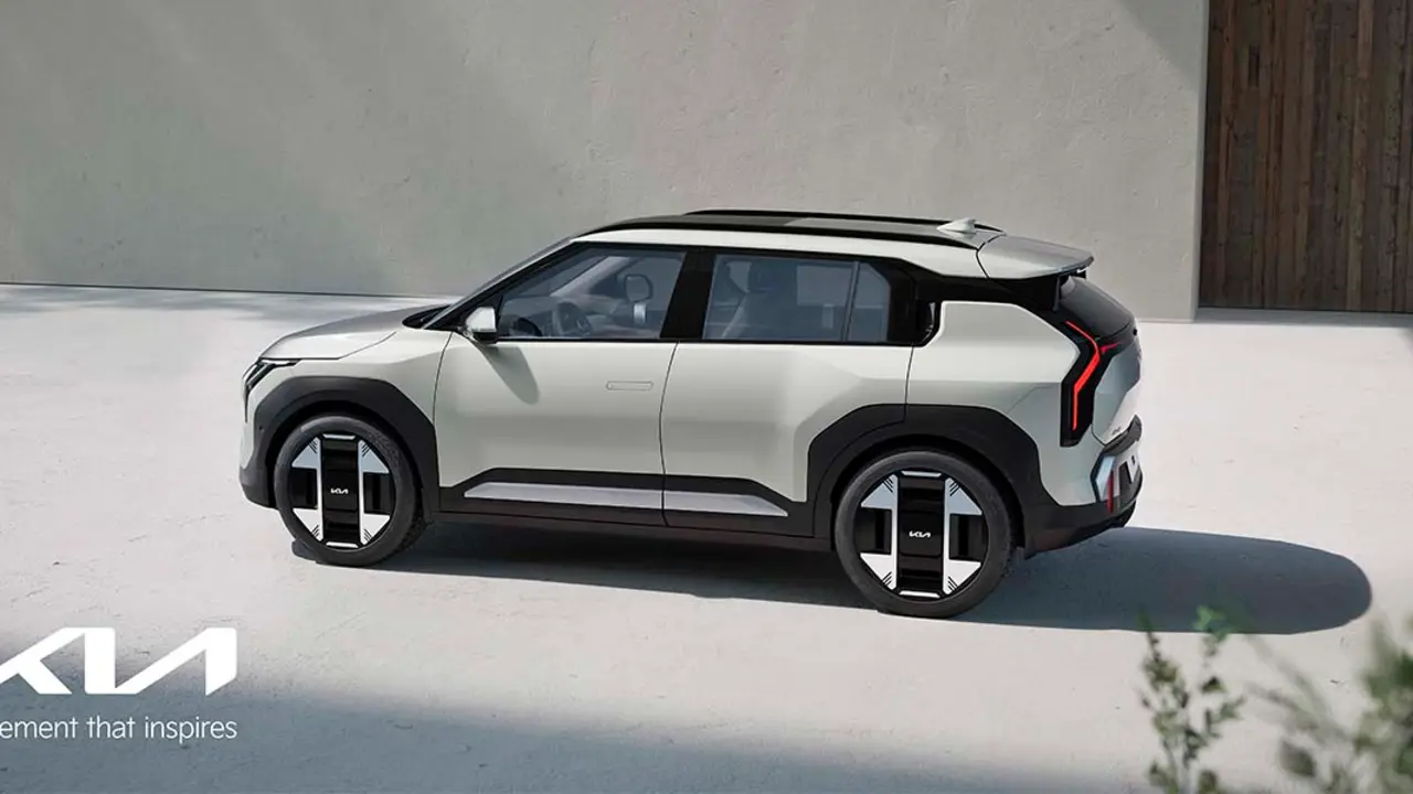 KIA EV3, vista lateral