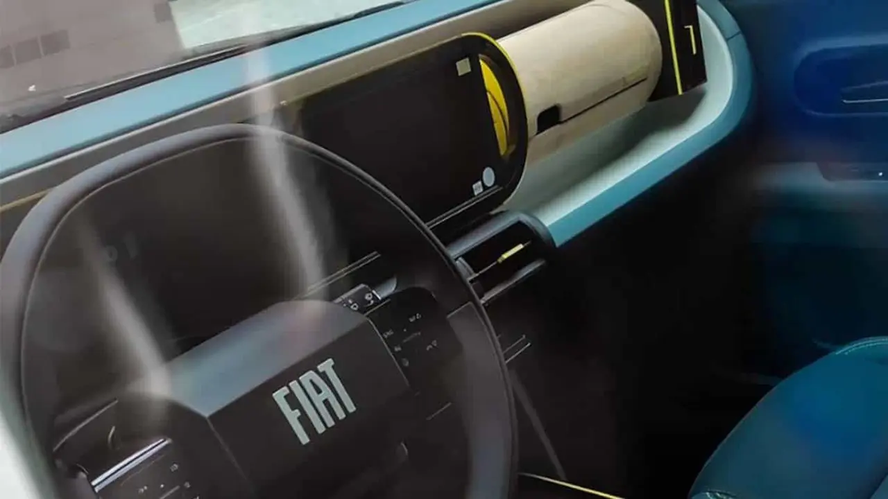 Interior del FIAT Grande Panda