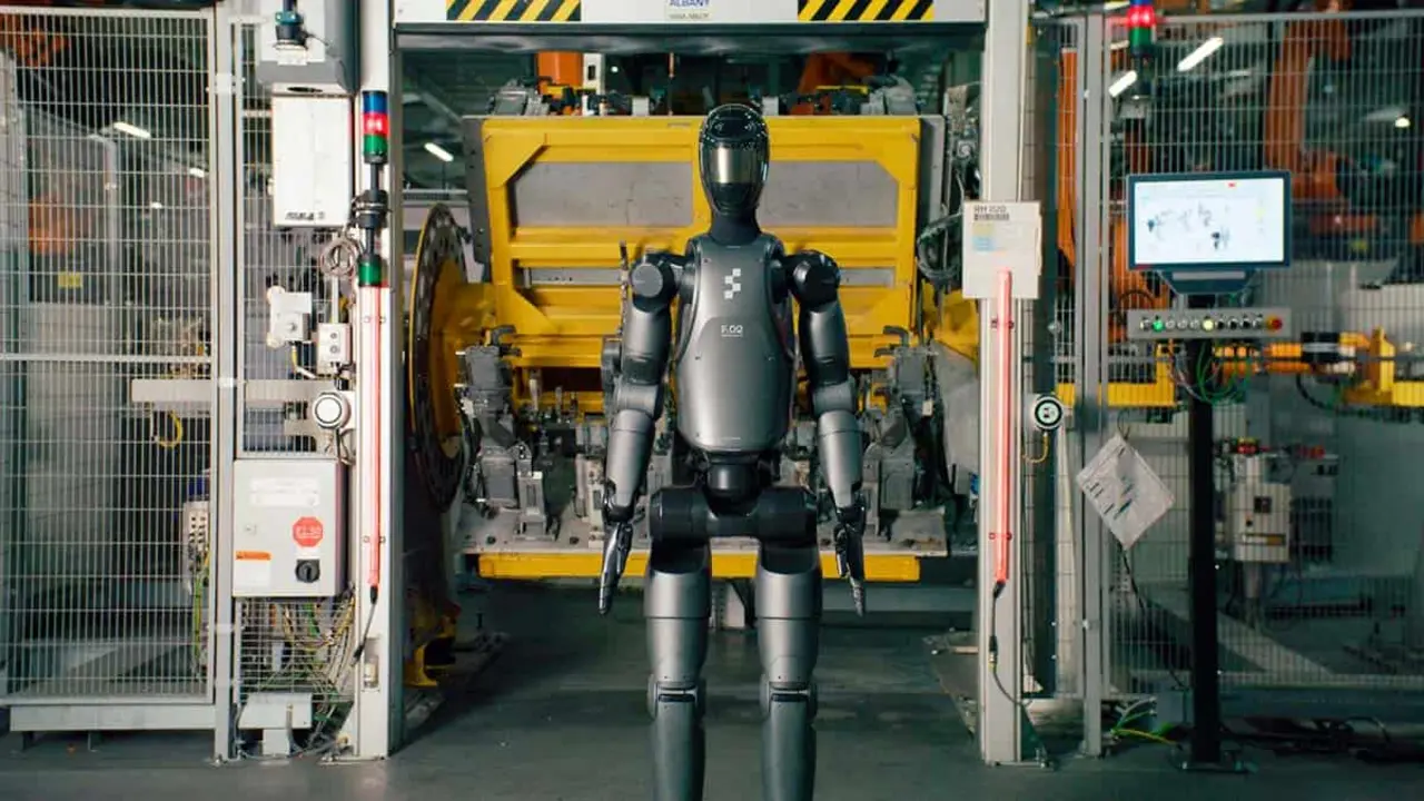 Robot humanoide en la f&aacute;brica de BMW