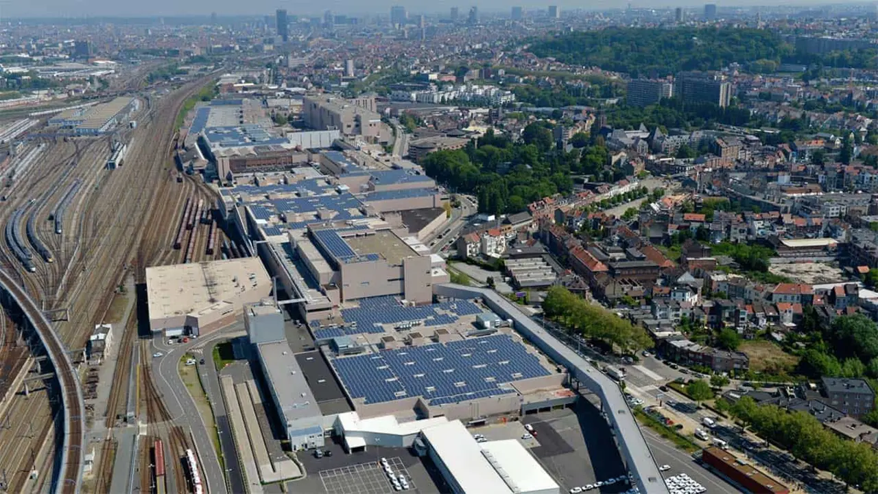 F&aacute;brica de Audi en Vorst (B&eacute;lgica)