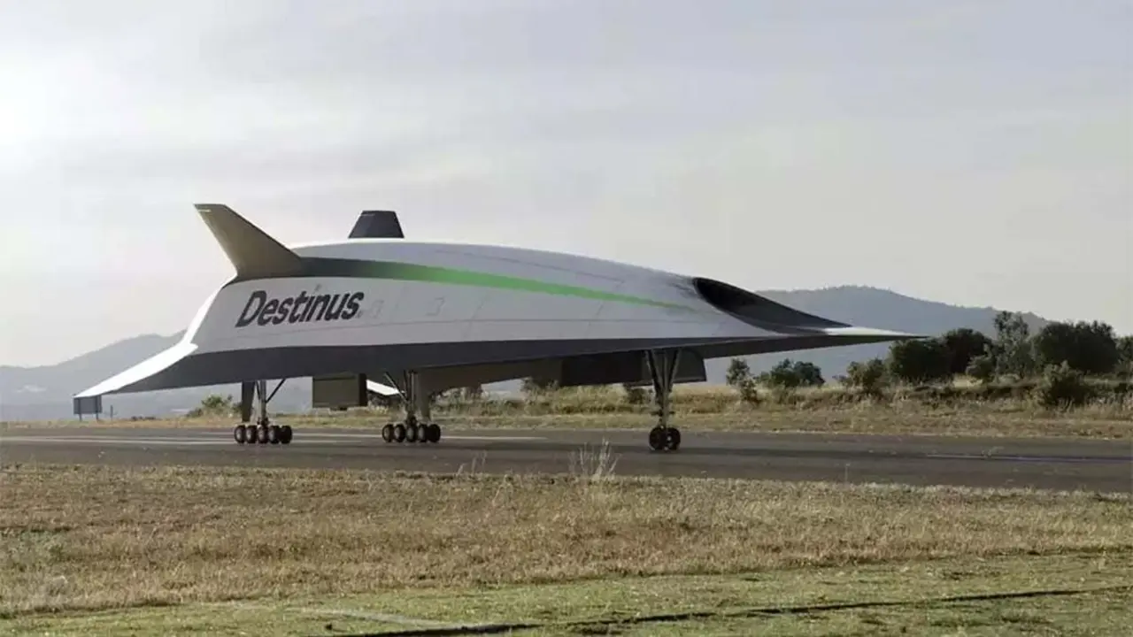Destinus Avi&oacute;n hipers&oacute;nico de hidr&oacute;geno