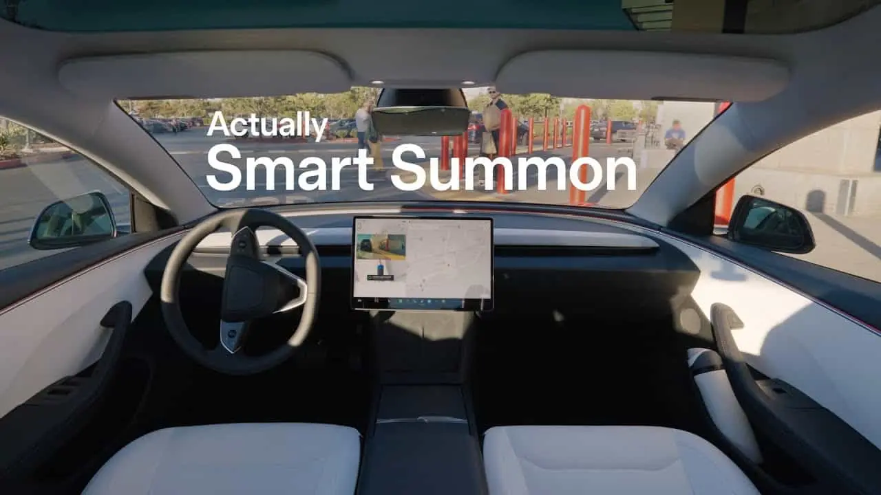 Tesla actually smart Summon