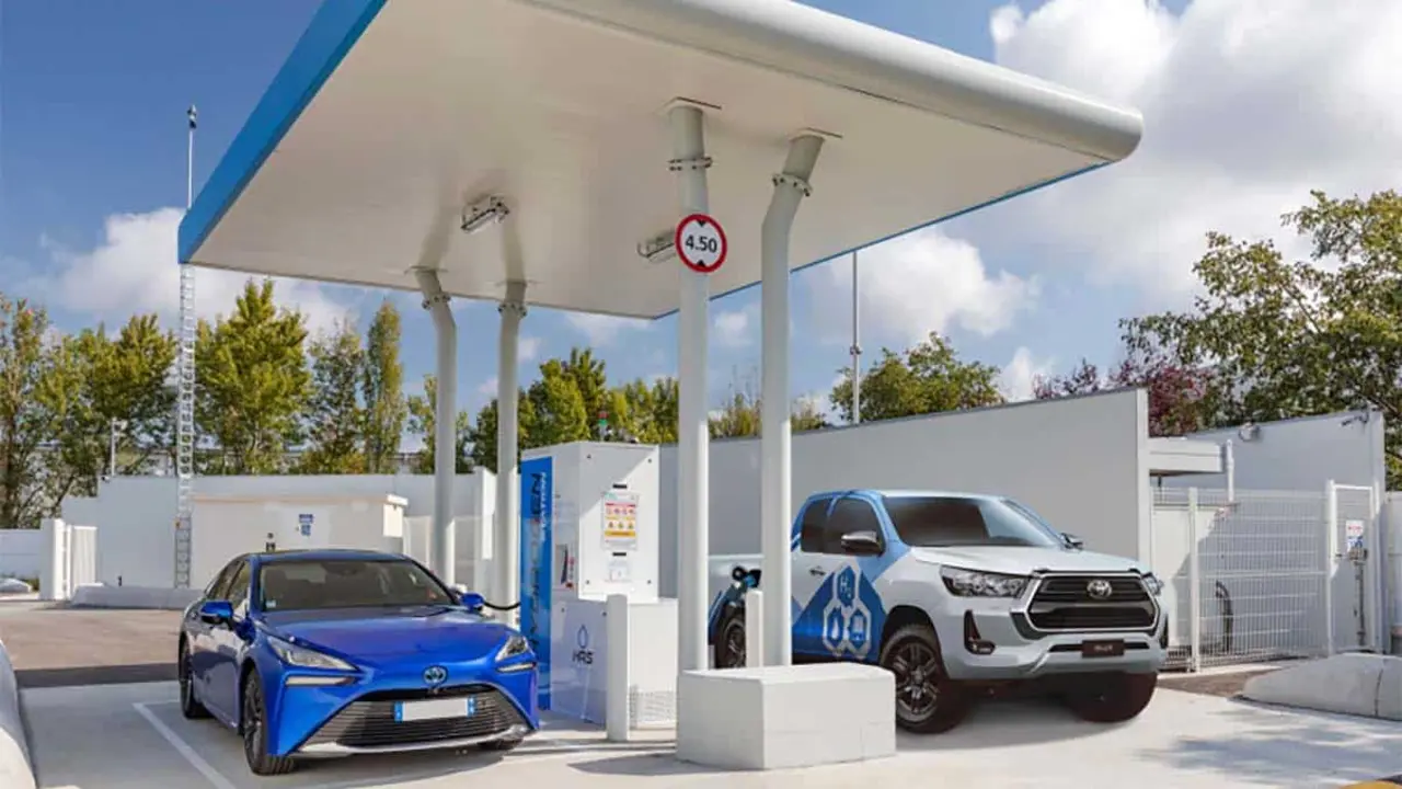 Tecnolog&iacute;a Toyota carga de hidr&oacute;geno