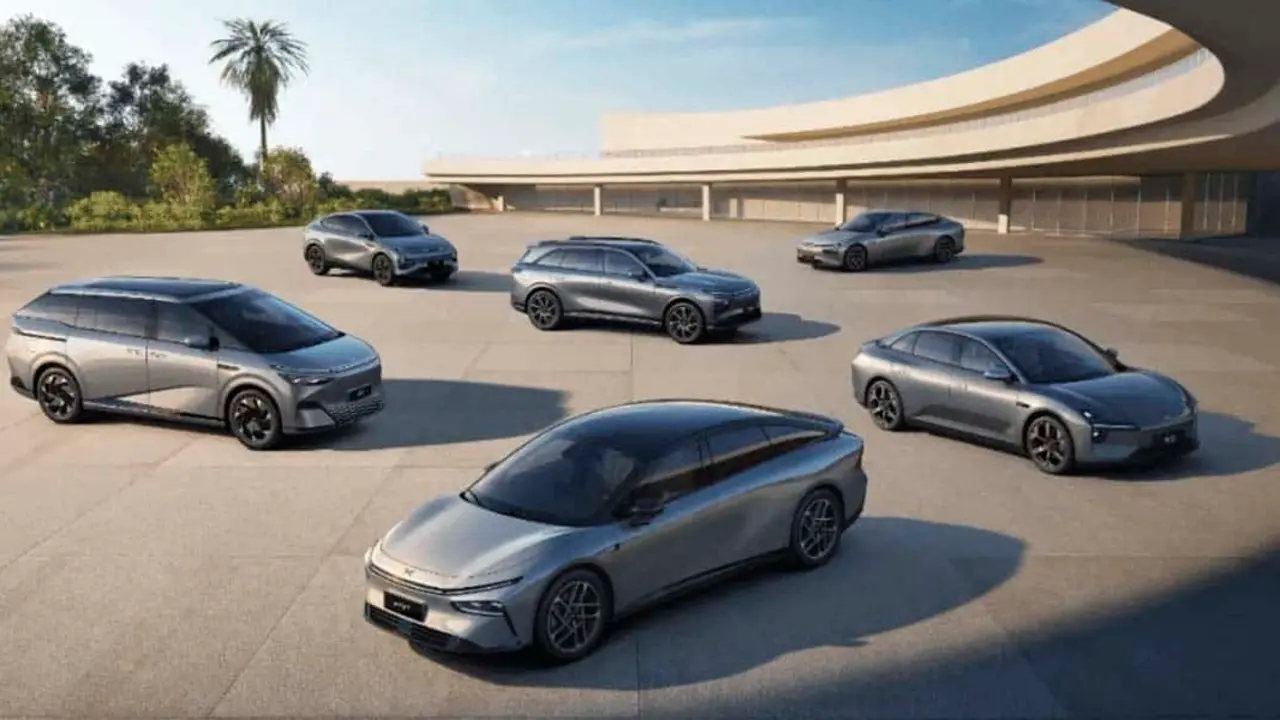 Coches de Xpeng