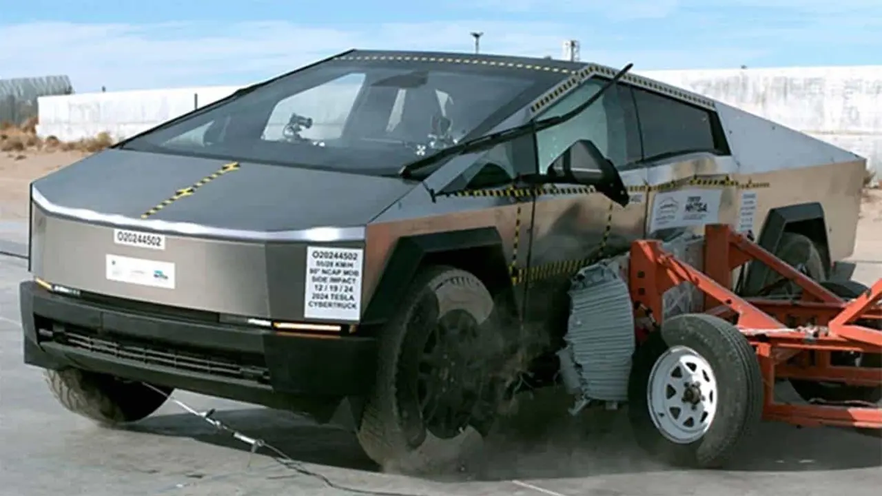 Tesla Cybertruck en un 