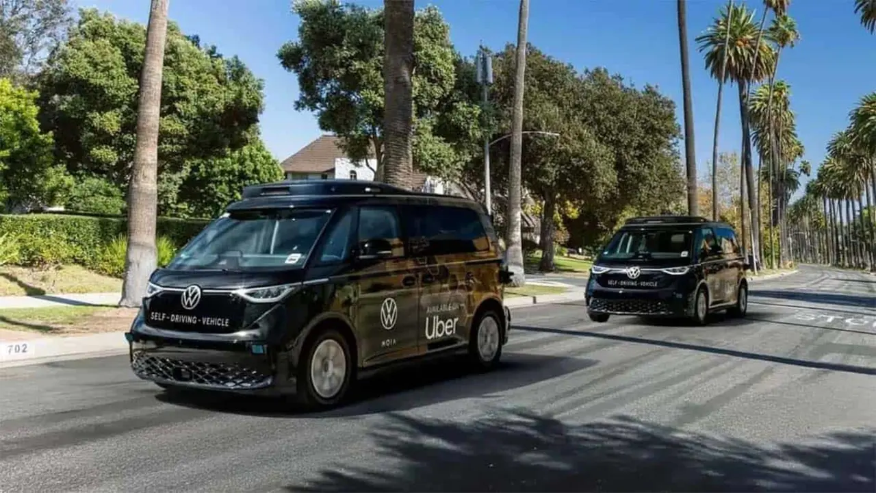 Volkswagen ID Buzz robotaxi