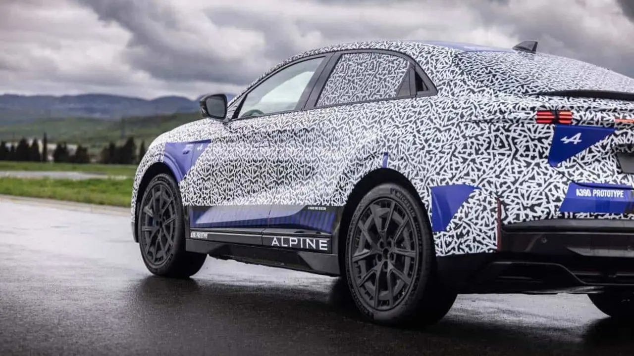Alpine A390 en pruebas