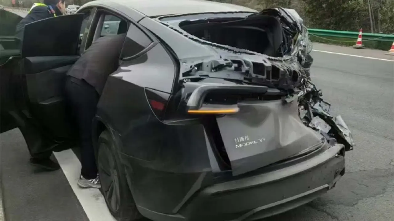 Accidente grave con el nuevo Tesla Model Y