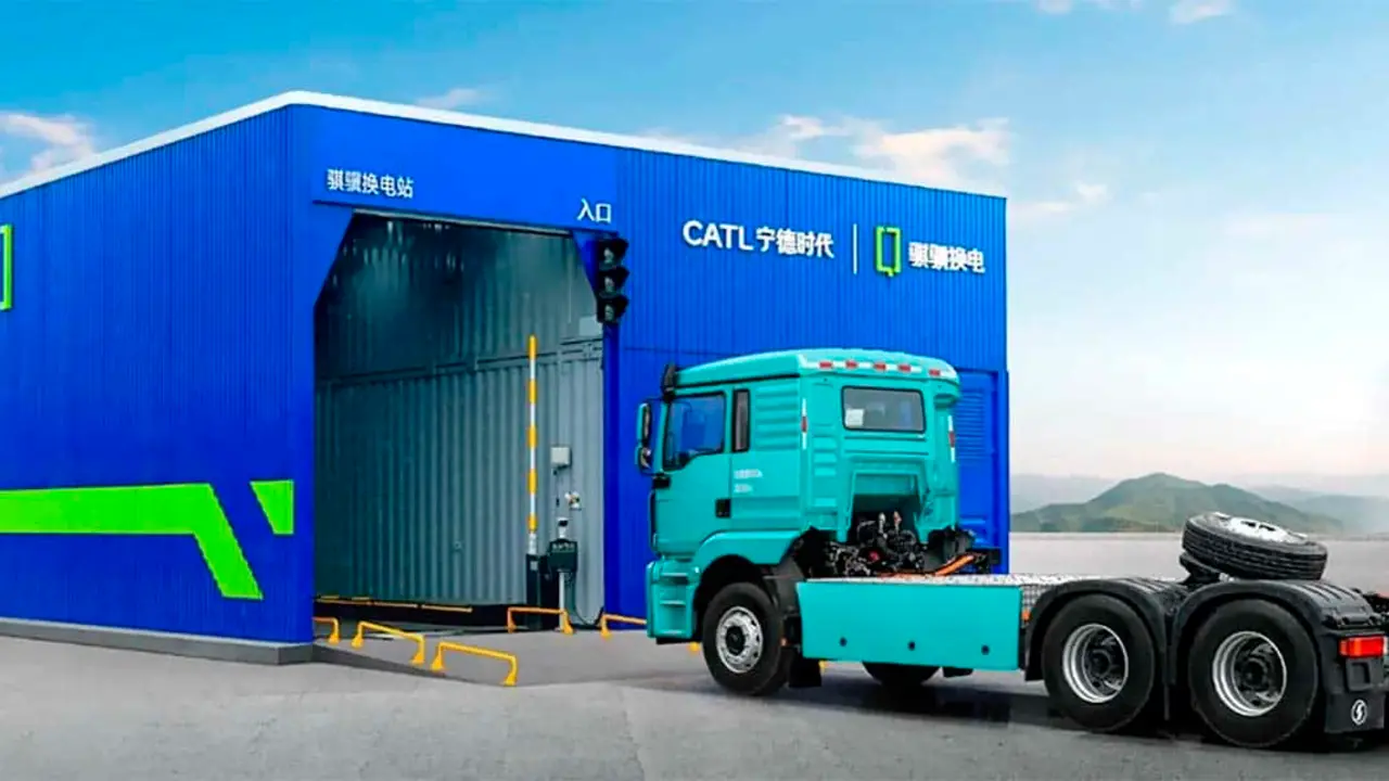 CATL-camion-electrico-intercambio-bateria