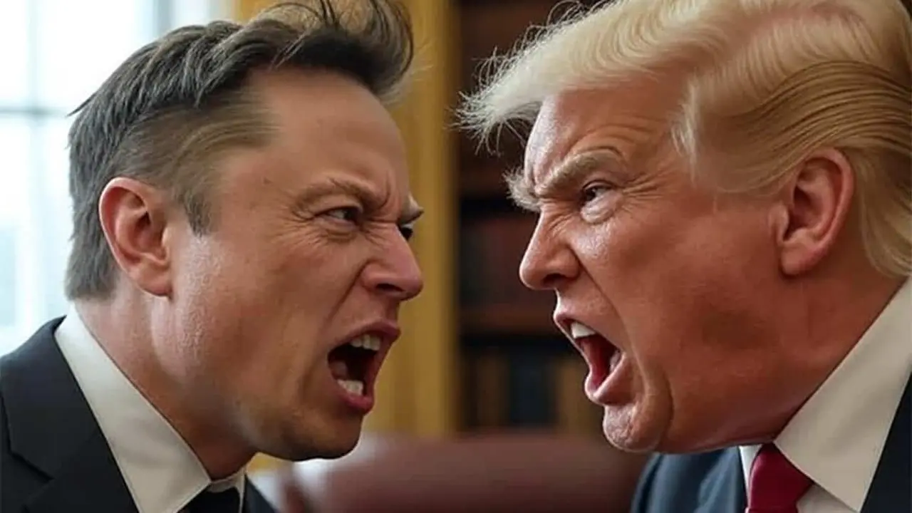 Enfrentamiento entre Donald Trump y Elon Musk