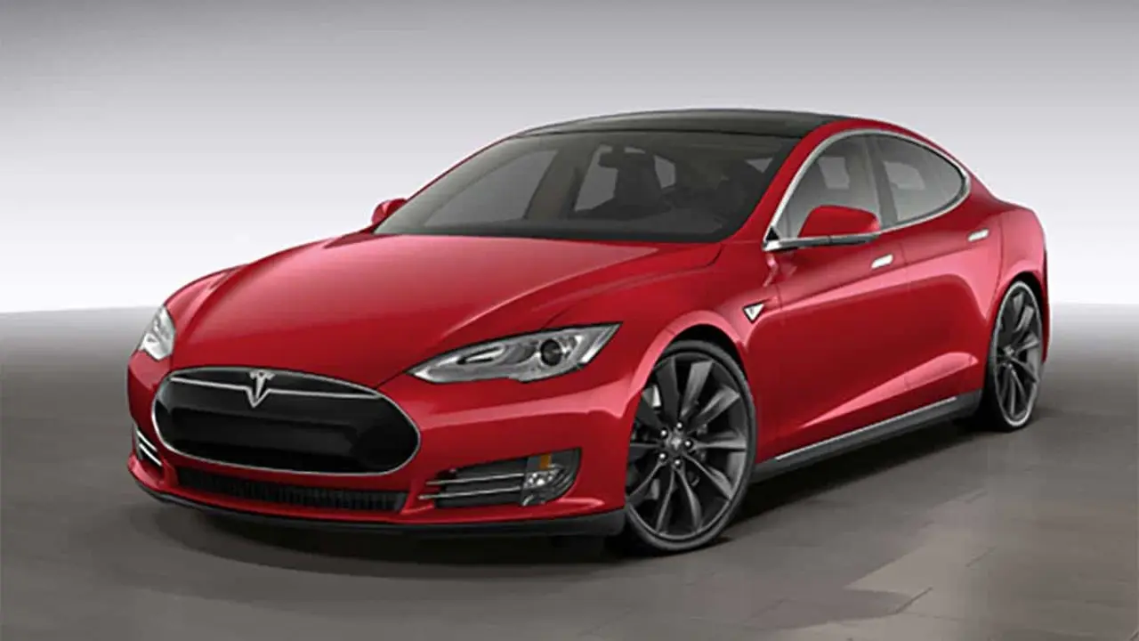 Foto del Tesla Model S en 2014
