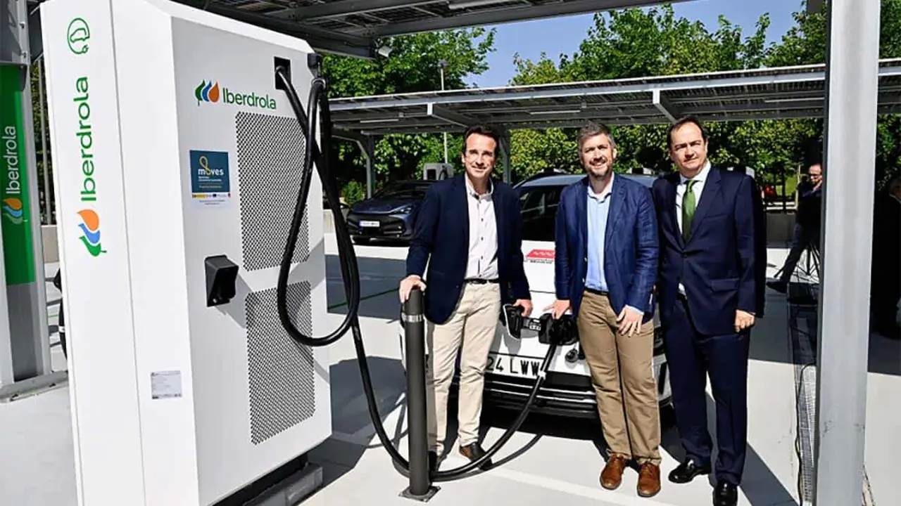 Nueva estaci&oacute;n recarga de Iberdrola en Madrid