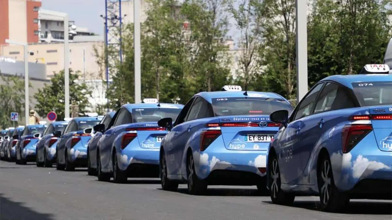Hype Taxis de hidr&oacute;geno en Par&iacute;s