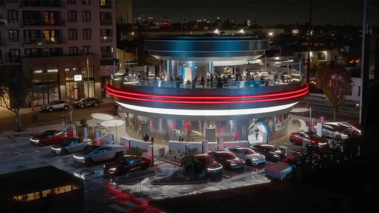 Tesla Diner Hollywood