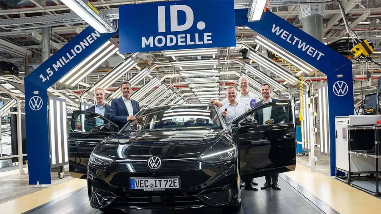 Volkswagen fabrica la unidad 1,5 millones de la gama el&eacute;ctrica ID