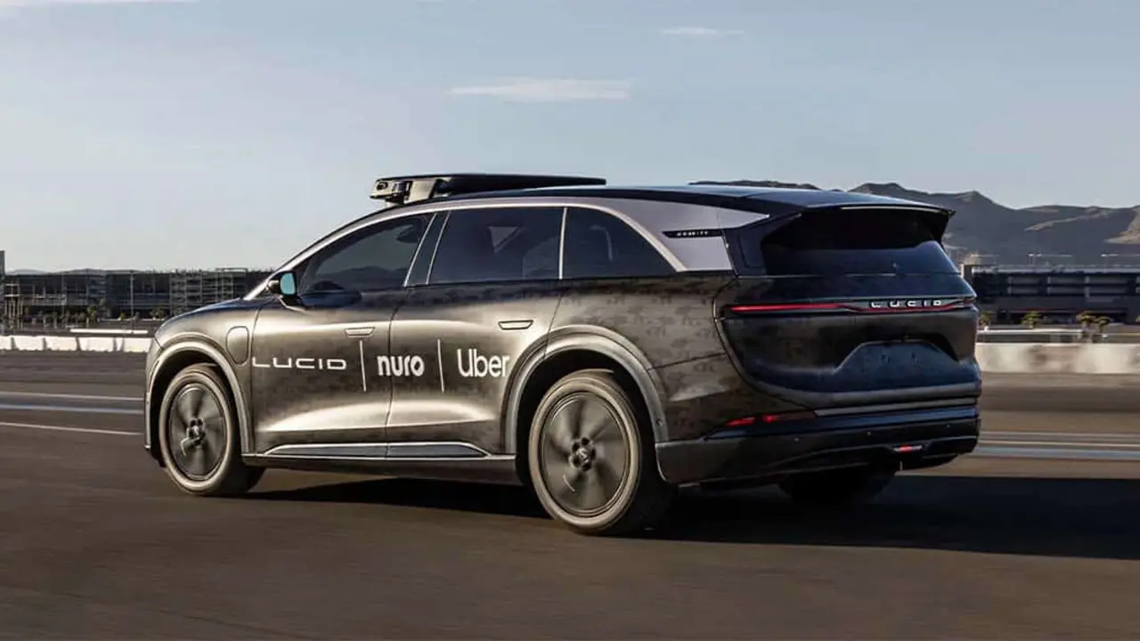 Robotaxi de Lucid Nuro y Uber