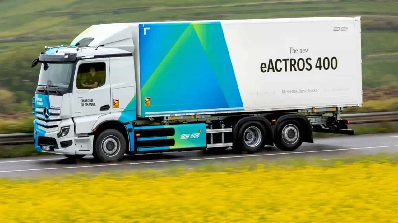 Mercedes eactros 400 - cami&oacute;n el&eacute;ctrico