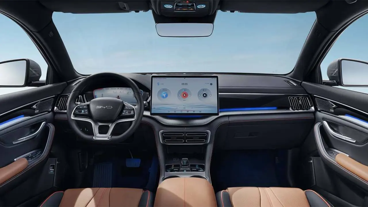 BYD - interior software