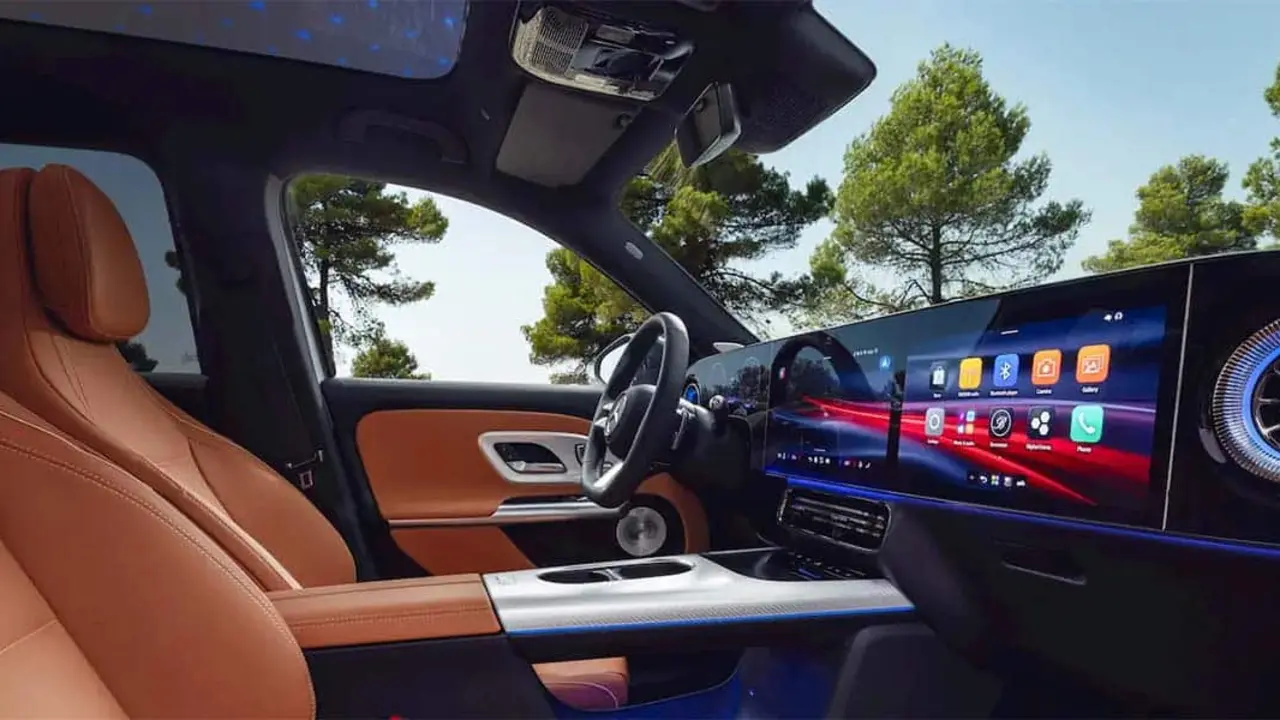 interior nuevo Mercedes-Benz GLB EV