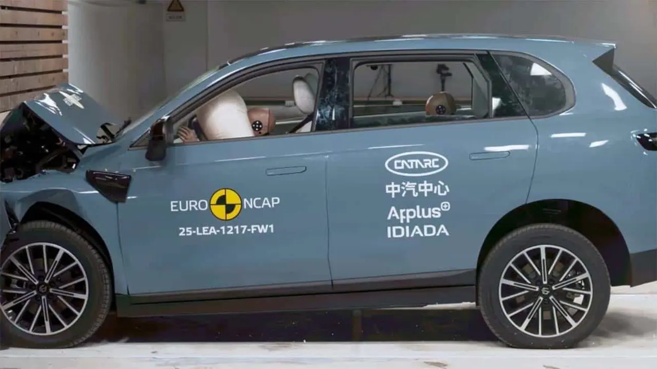 Leapmotor B10 - prueba seguridad