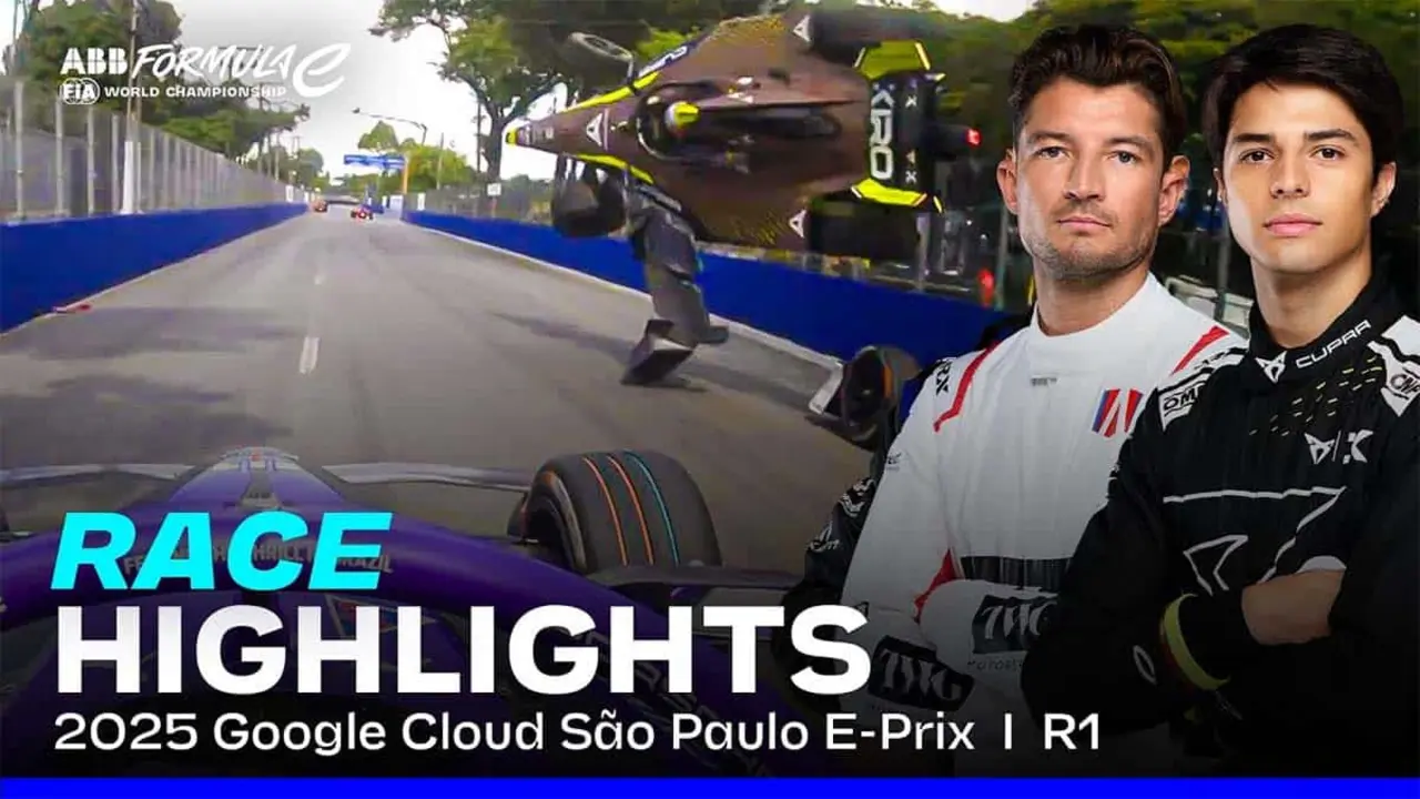 Resumen carrera Formula E - Sao Paulo 2025 -2026