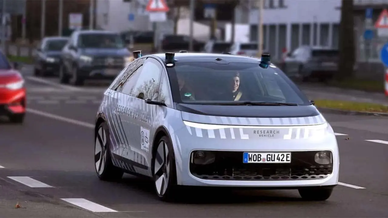 Robotaxi de Volskwagen en pruebas