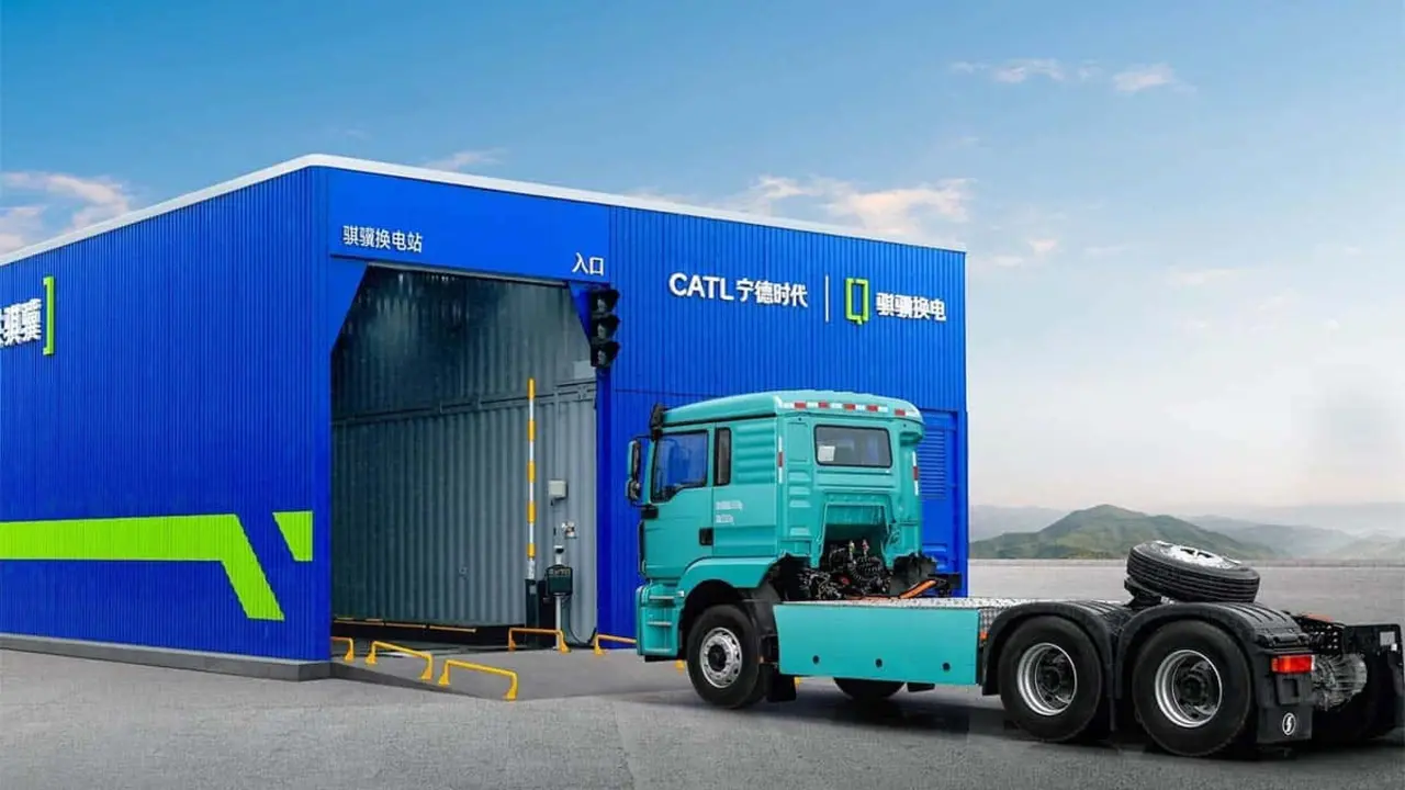 CATL - intercambio de bater&iacute;as para camiones el&eacute;ctricos