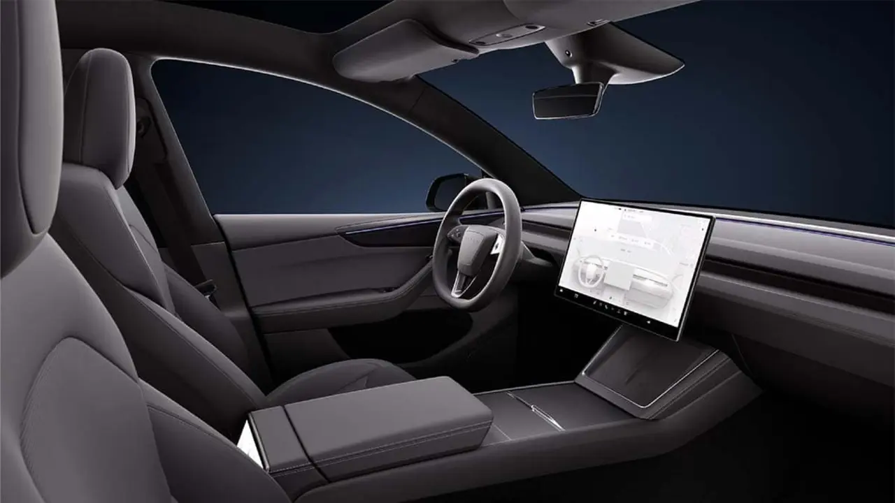Nuevo interior Tesla Model Y 2026