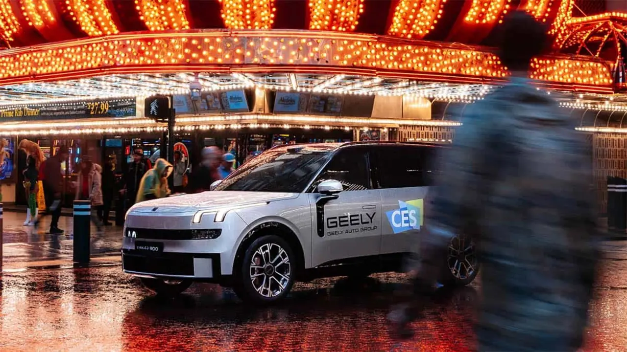 Geely - conducci&oacute;n aut&oacute;noma presentada en el CES 2026