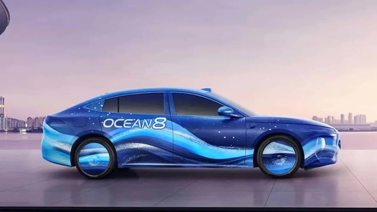 Teaser del nuevo BYD Seal 08