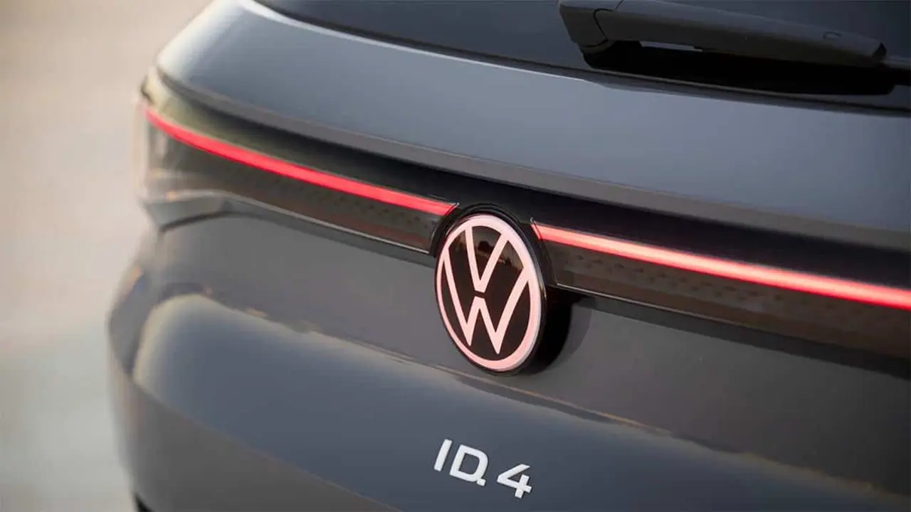 Parte trasera del Volkswgen ID.4, que pasa a lllamarse ID. Tiguan
