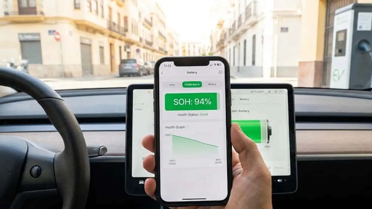 Innovaci&oacute;n en movilidad el&eacute;ctrica con apps que controlan la bater&iacute;a de coches el&eacute;ctricos en tiempo real.