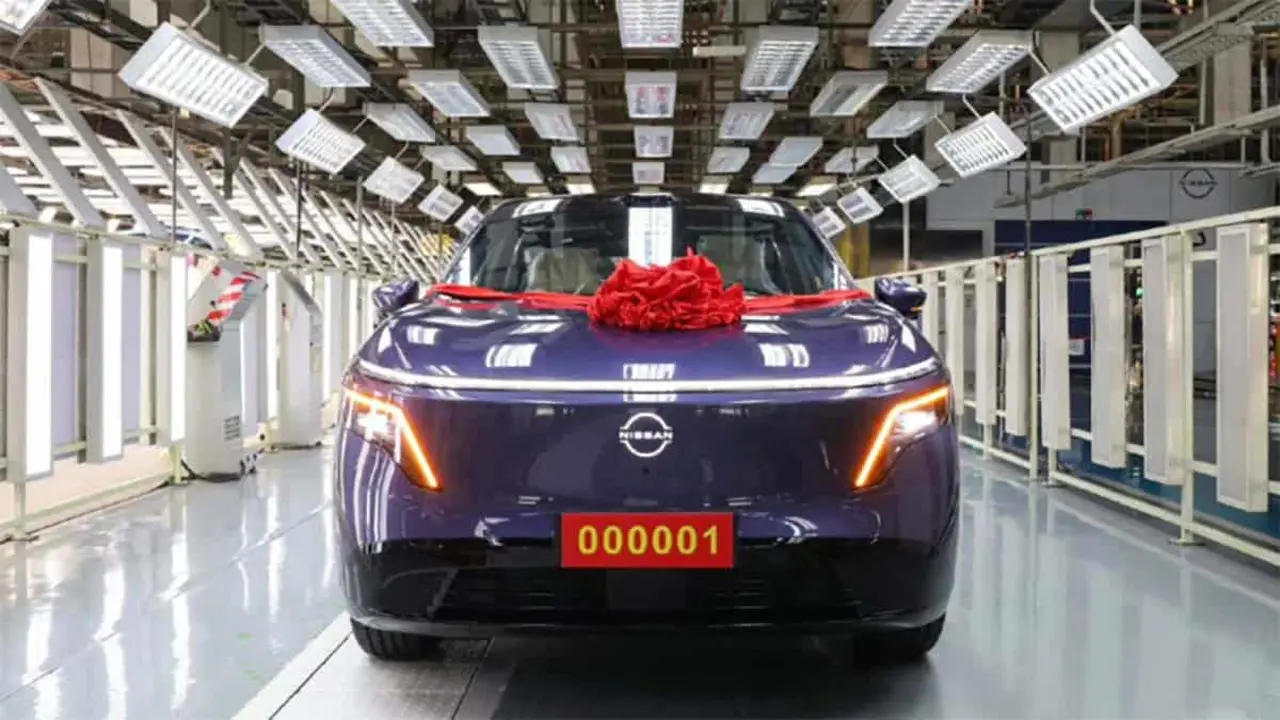 Nissan NX8 saliendo de la l&iacute;nea de producci&oacute;n (Primera Unidad)