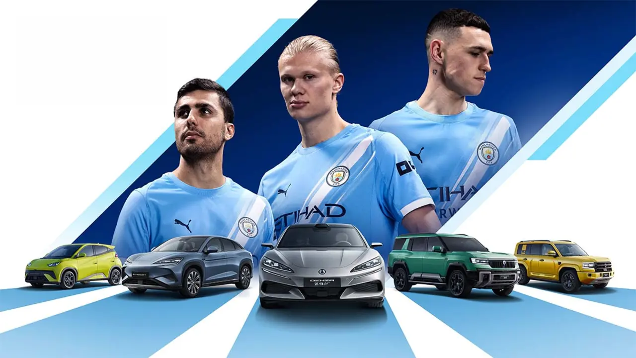 BYD: Patrocinador del Manchester City
