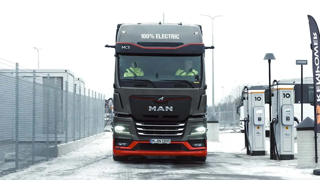 Man eTruck en fr&iacute;o extremo