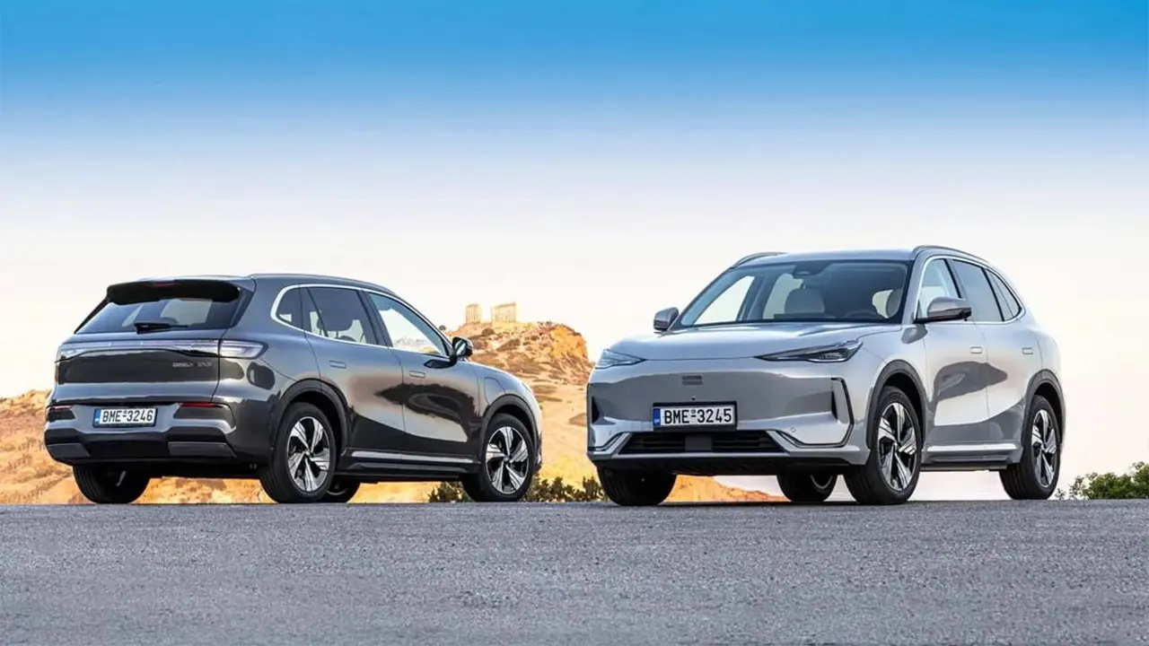 Coche el&eacute;ctrico de Geely