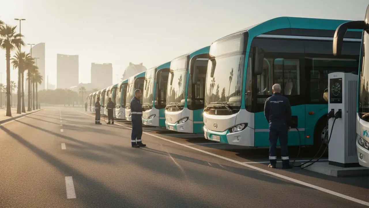 Valencia suma 26 autobuses el&eacute;ctricos para mejorar el transporte p&uacute;blico y reducir emisiones.