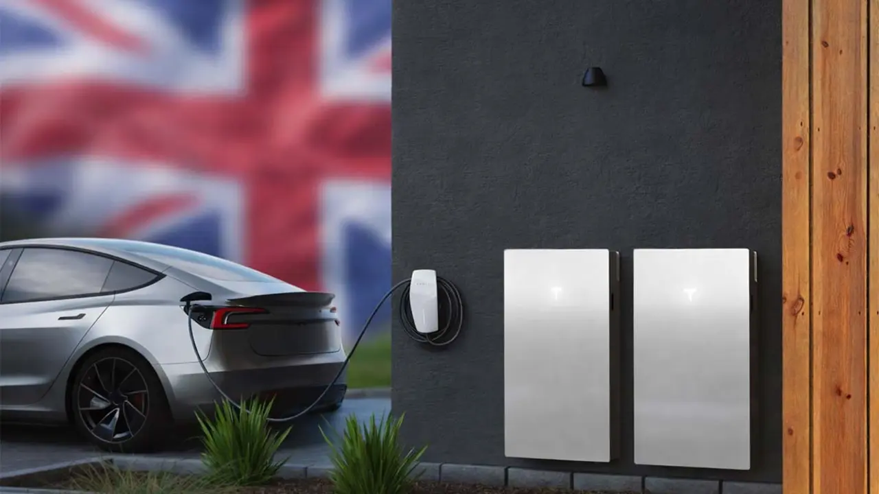Tesla ya puede vender electricidad en Reino Unido, marcando su entrada en el negocio energ&eacute;tico con estaciones de carga innovadoras.