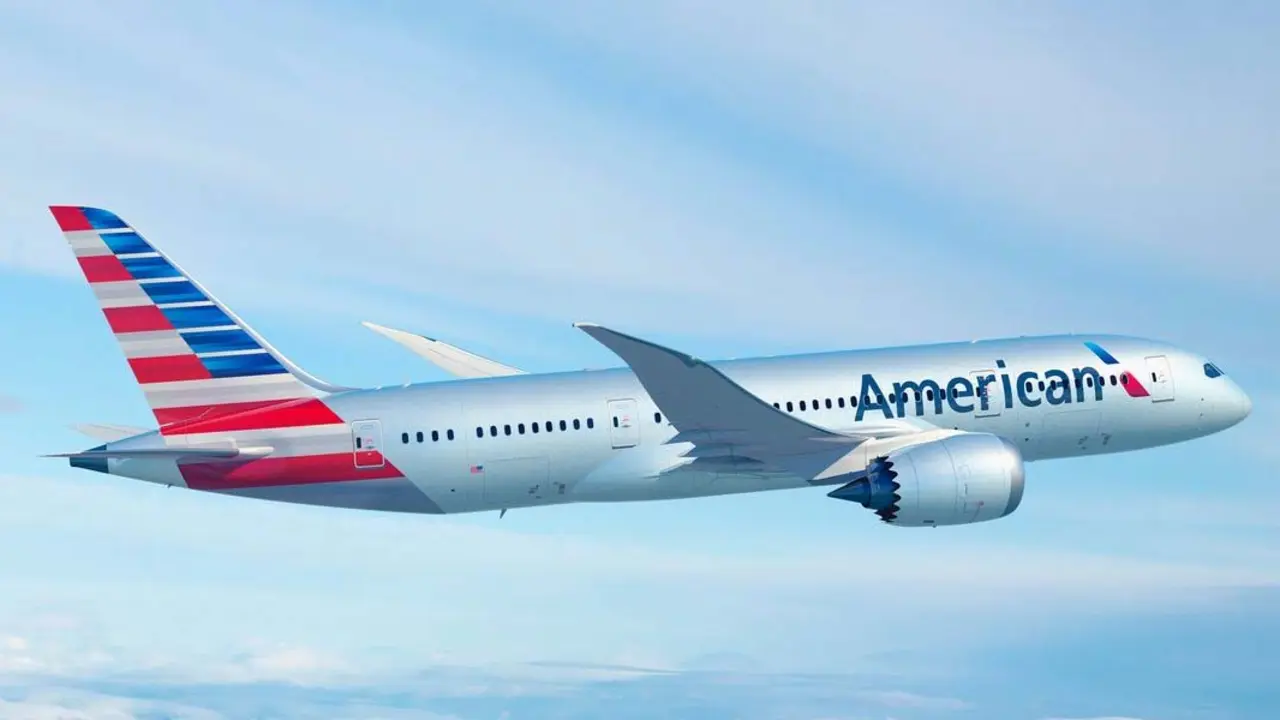 Avi&oacute;n de America Airlines