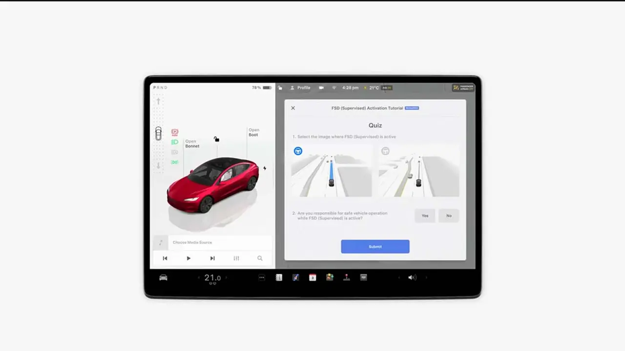 Test activaci&oacute;n Tesla FSD en Europa