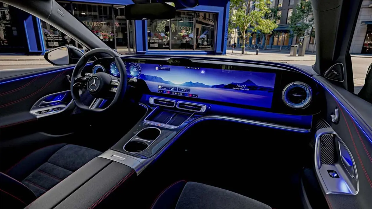 Interior del nuevo Mercedes Clase C 