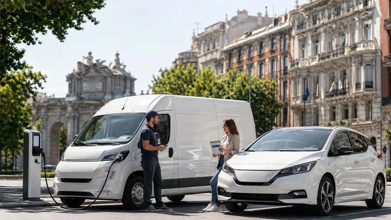 Ayuda compra veh&iacute;culos el&eacute;ctricos en Madrid 