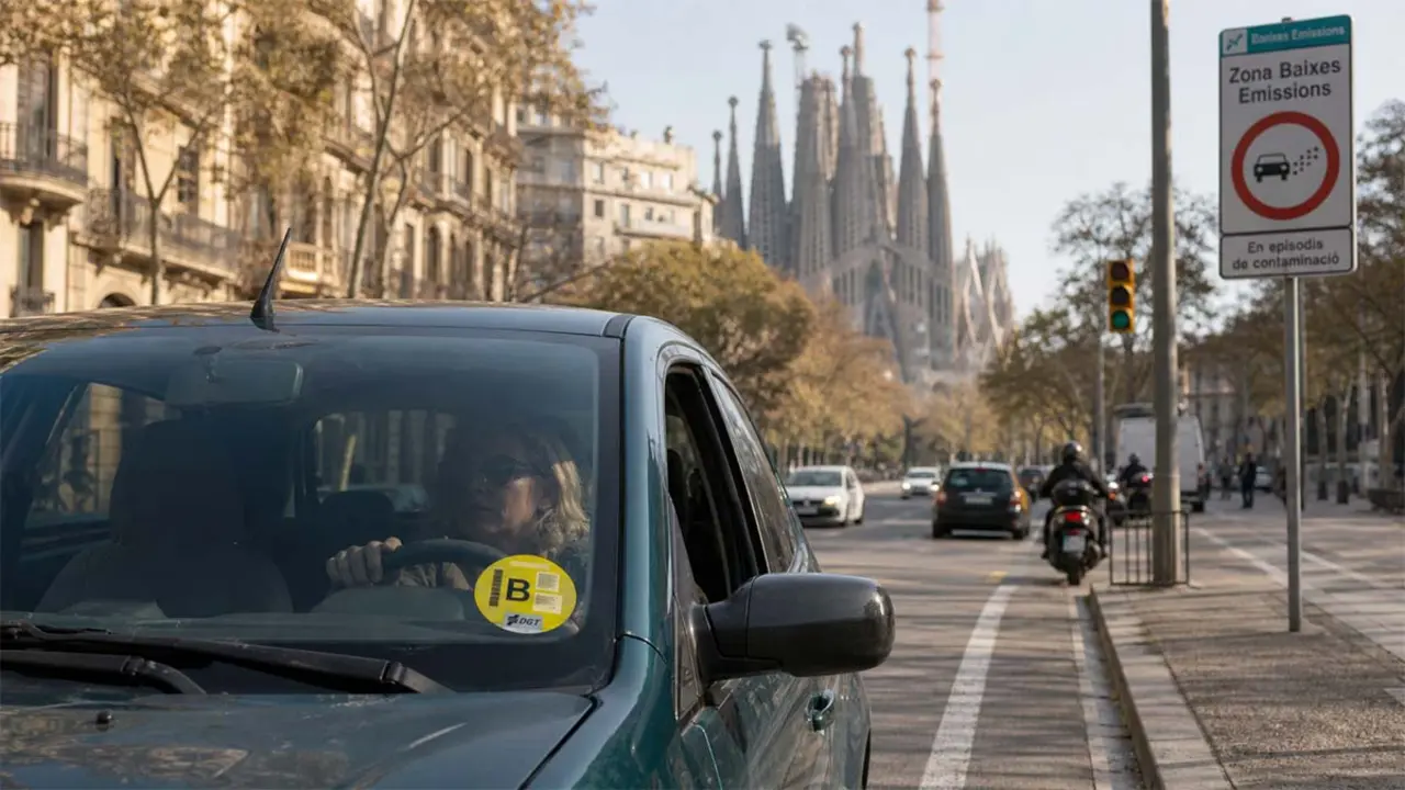 Coches con etiqueta B dejar&aacute;n de poder acceder a Barcelona