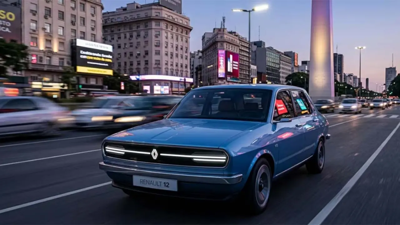 Nuevo Renault 12 creado con IA
