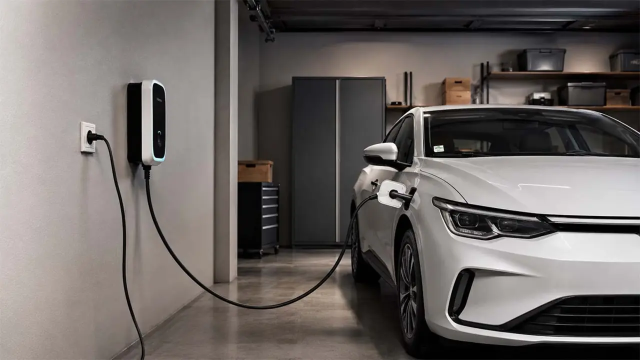 Cargar coche el&eacute;ctrico en casa