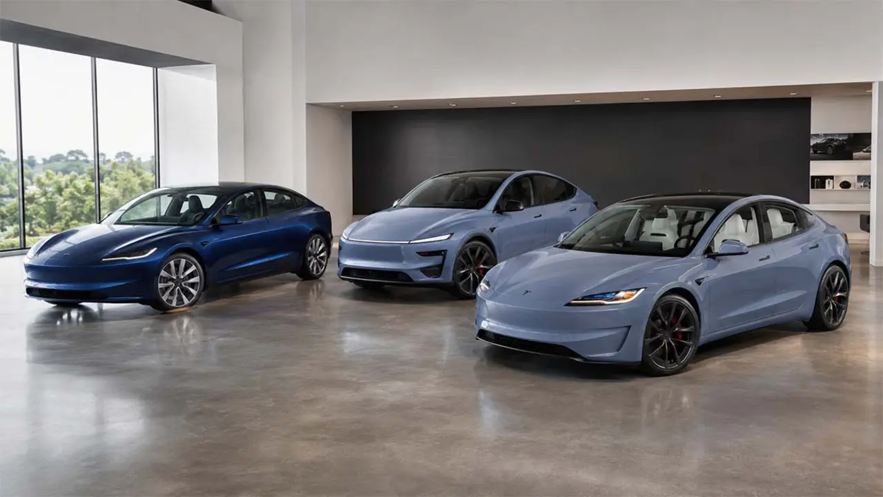 Nuevos colores para el Tesla Model 3 y Model Y 