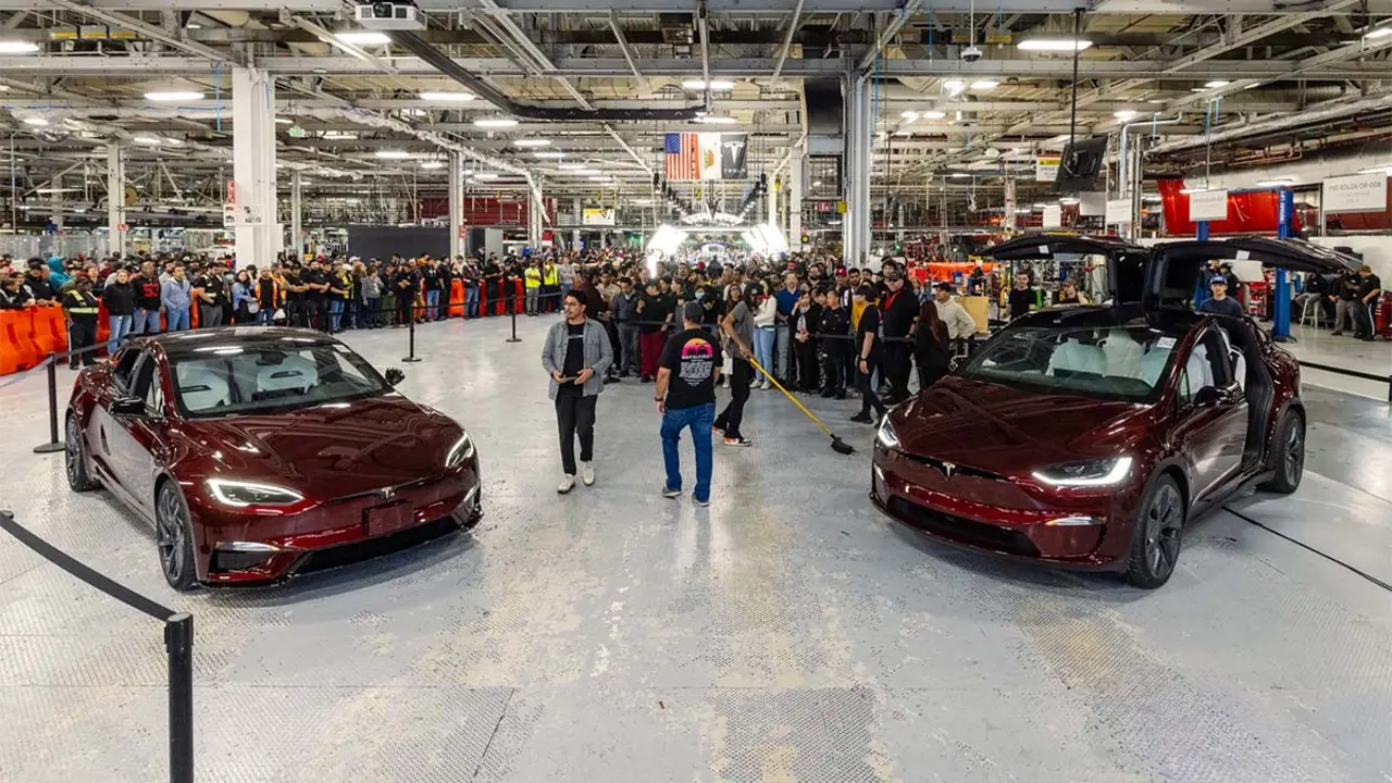 &uacute;ltimas unidades del Tesla Model S y Model X fabricadas en Fremont