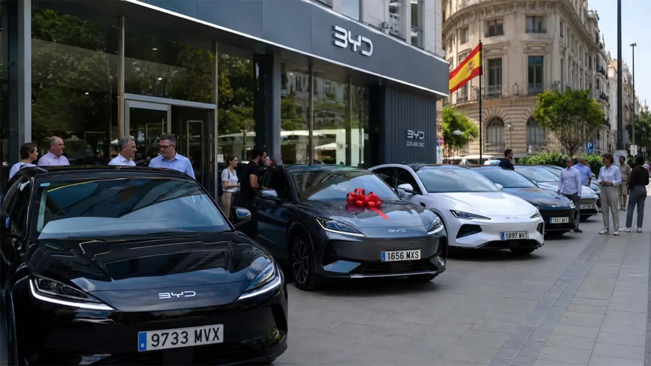 Ventas BYD en Espa&ntilde;a